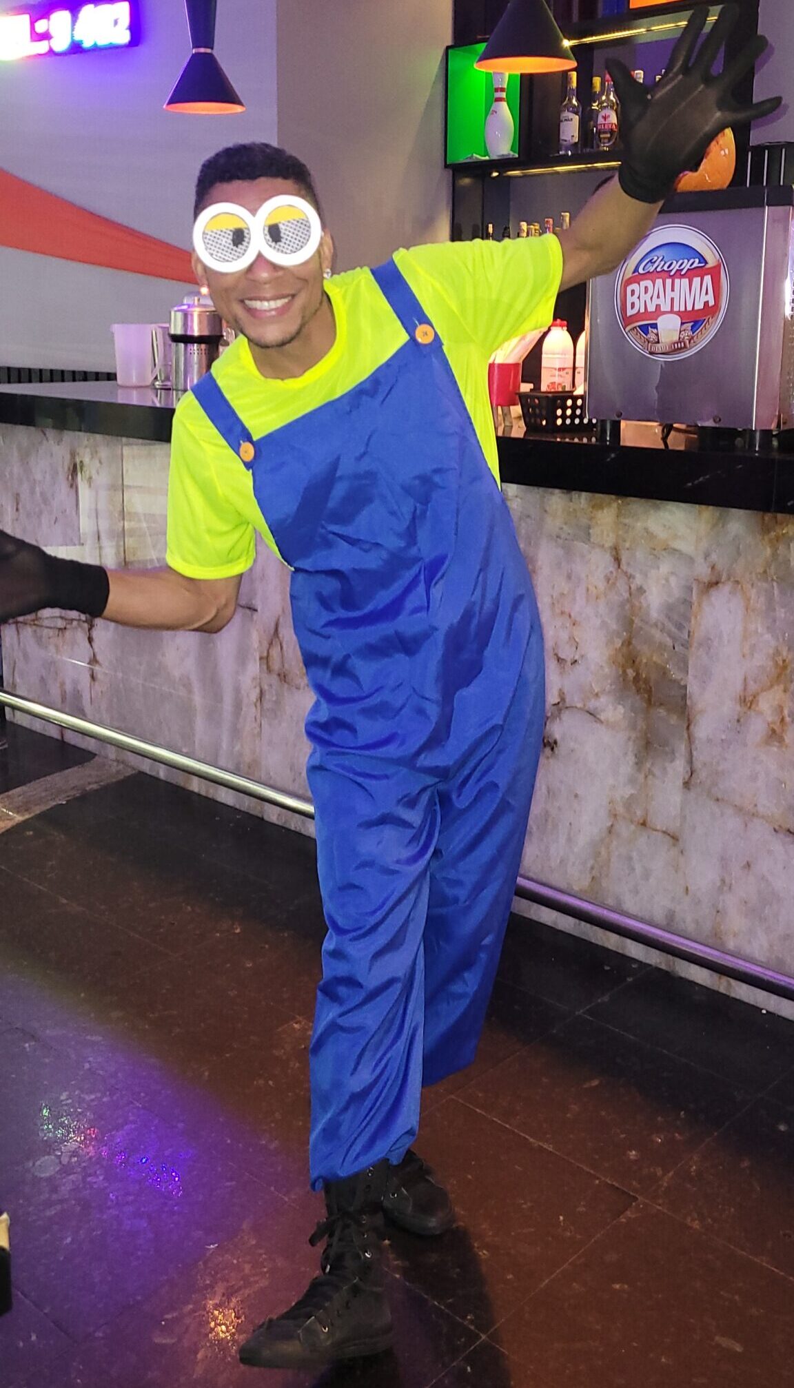 Personagem em evento